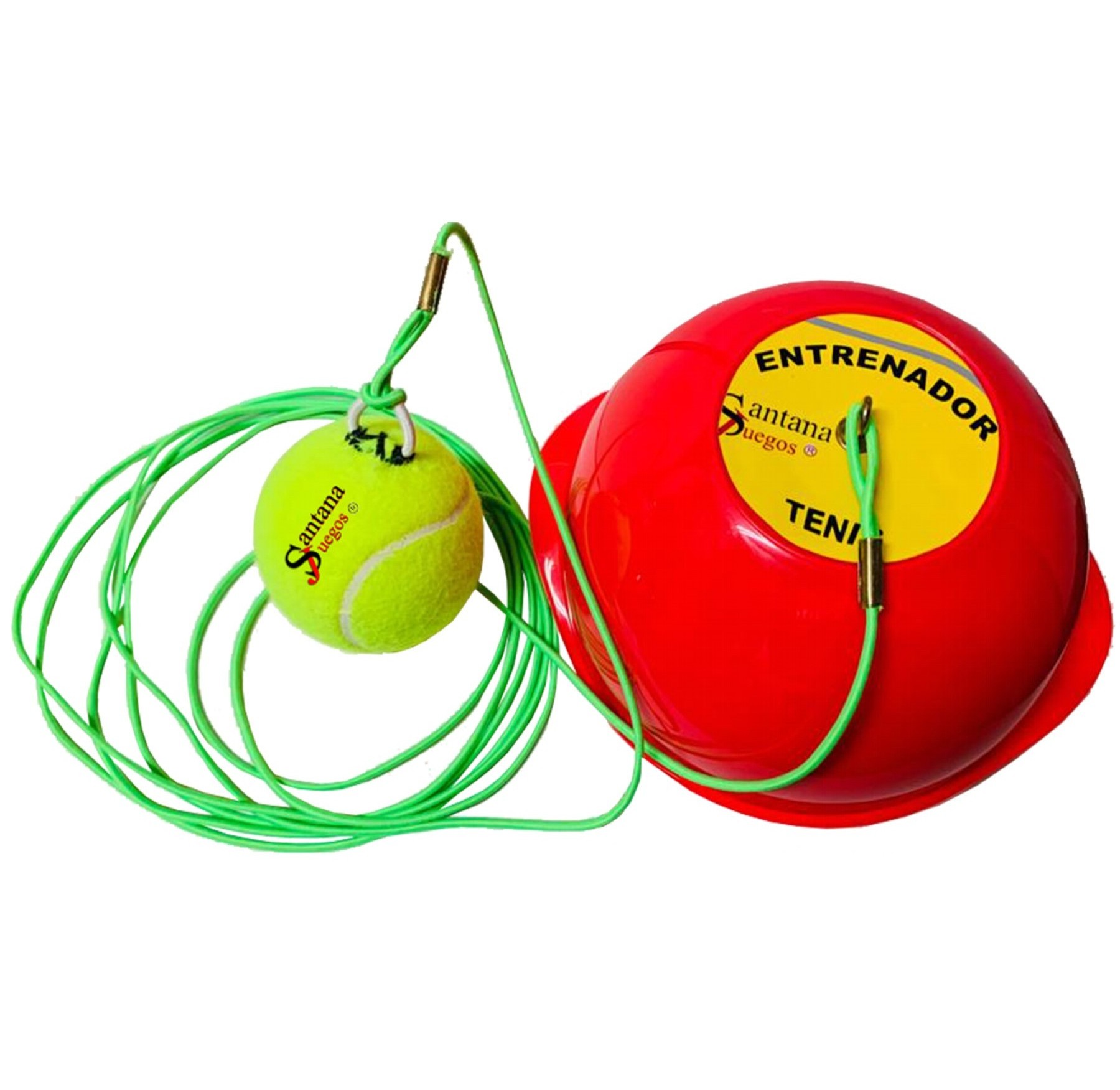 Entrenador de Tenis Profesional Original (Base Rellena) Santana Juegos