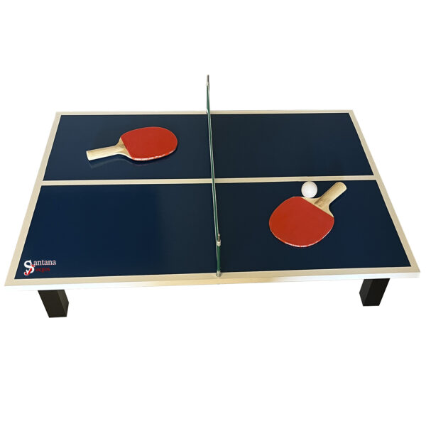 Mini Mesa Ping Pong Original Santana Juegos 90cm X 64cm - Imagen 2