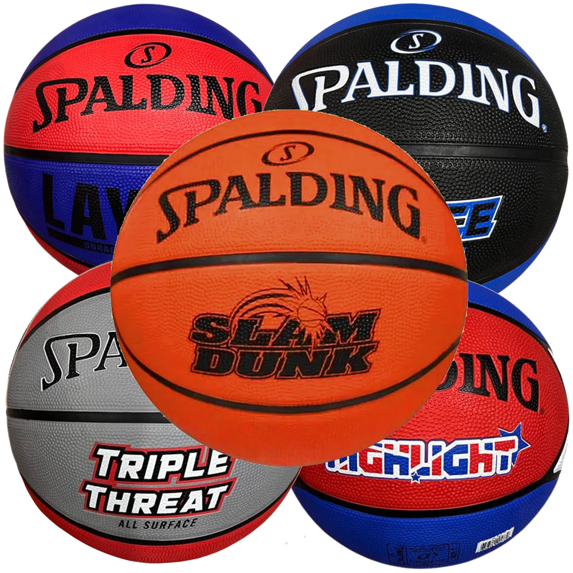 Tablero Basketball Aro 45cm + Pelota SPALDING + Red - Imagen 3