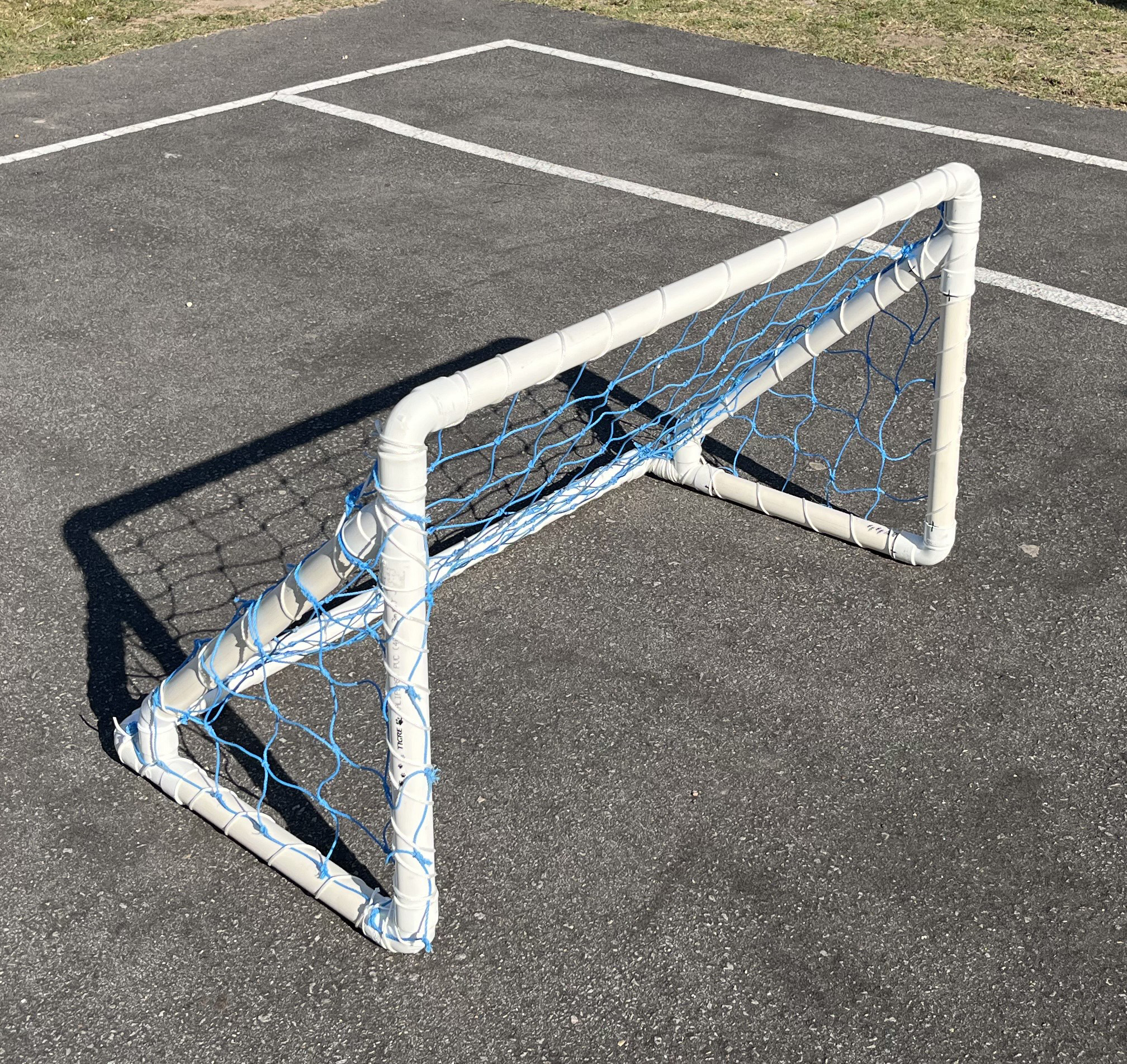 Arco De Fútbol Con Red Santana Juegos Espacio Reducido Pvc - Imagen 2