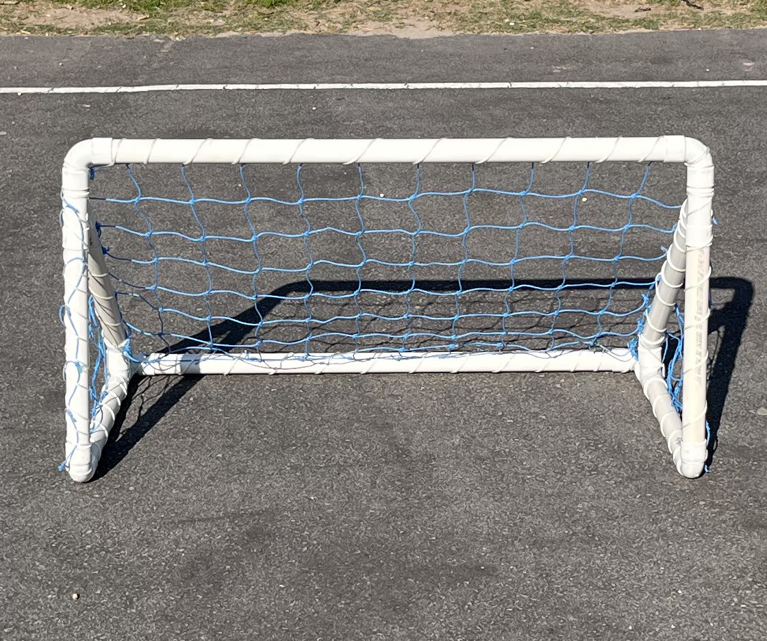 Arco De Fútbol Con Red Santana Juegos Espacio Reducido Pvc - Imagen 3