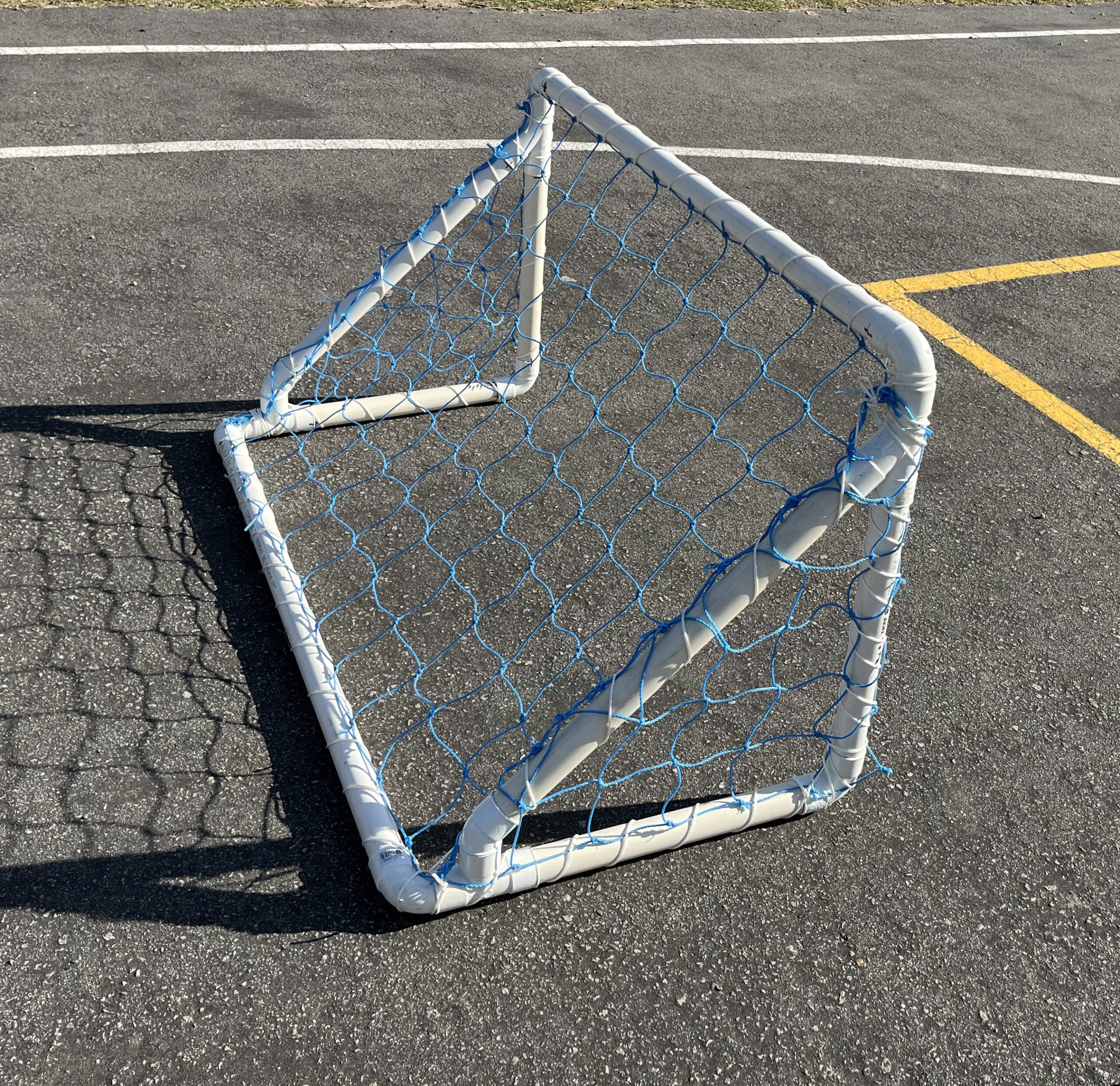 Arco De Fútbol Con Red Santana Juegos Espacio Reducido Pvc - Imagen 4